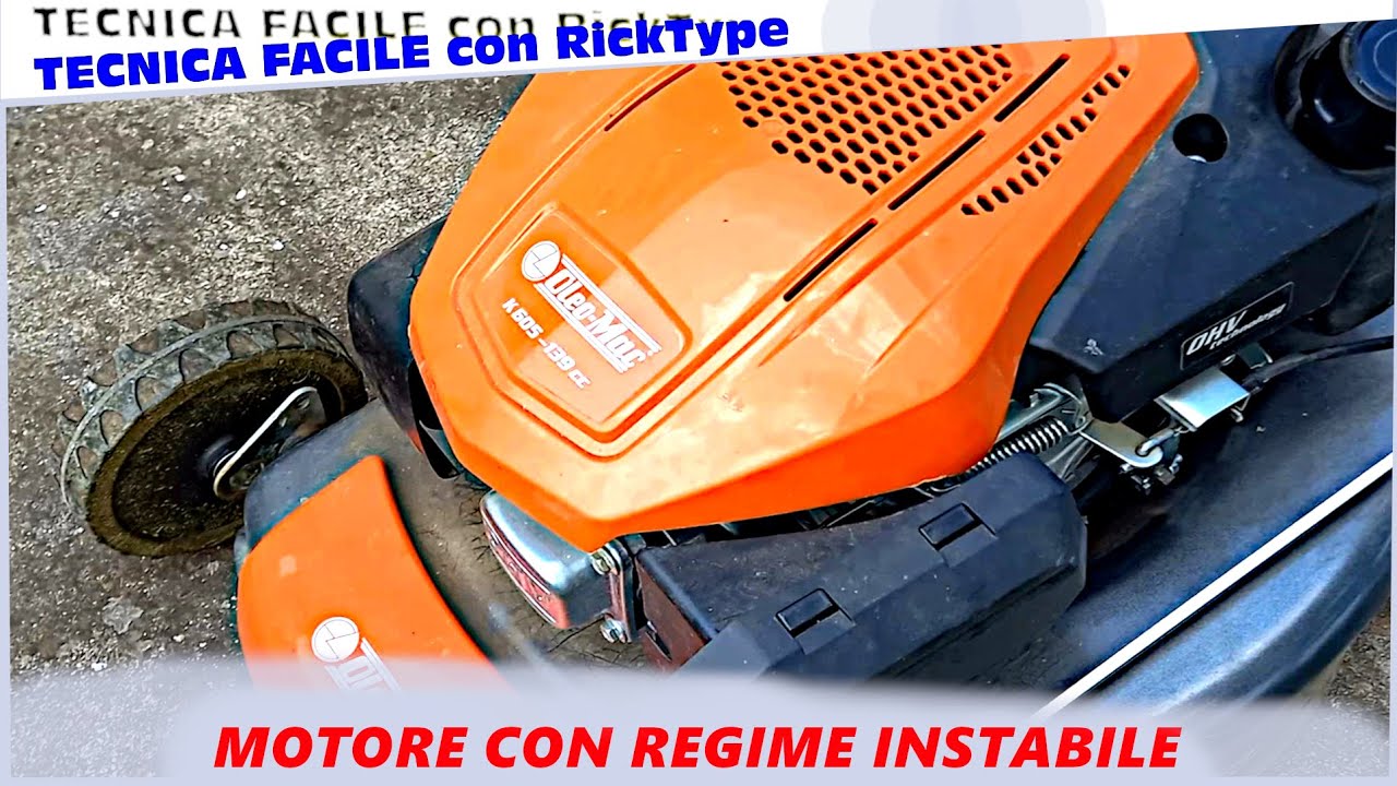 Motore  K605 rasaerba OHV con oscillazioni: come risolvere!