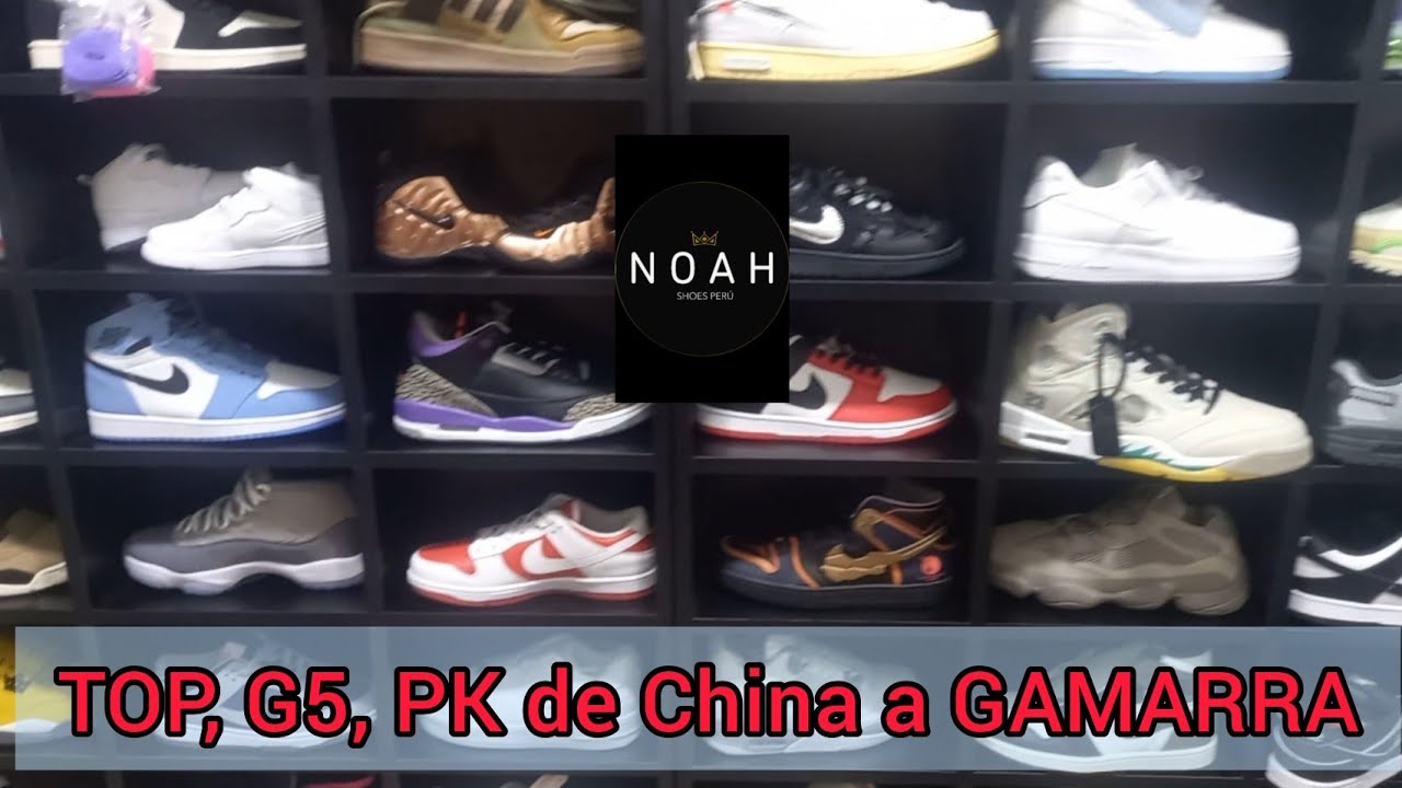 TOP, G5 y PK en #gamarra los mejores #sneaker #zapatillas
