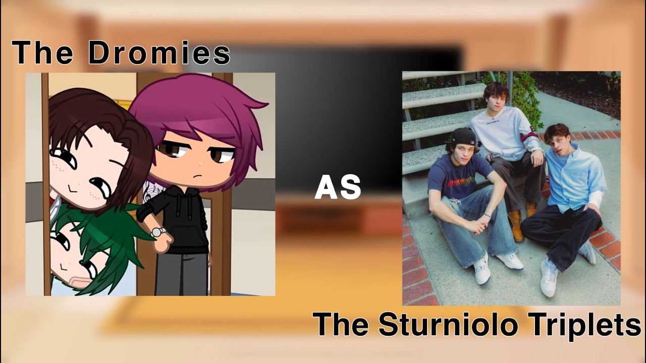The Music Freaks React to the Dromies as The Sturniolo Triplets🖤