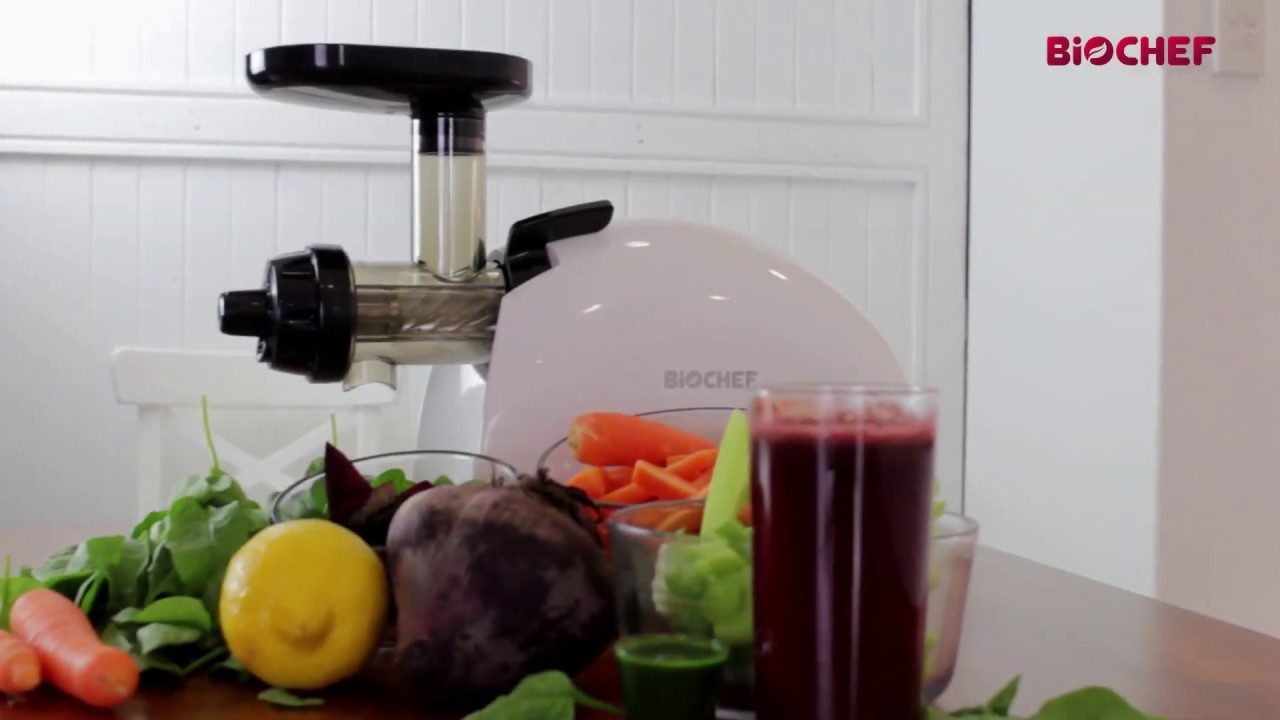 Nouveau: Extracteur de Jus BioChef Gemini Double Vis - Cold Press Juicer
