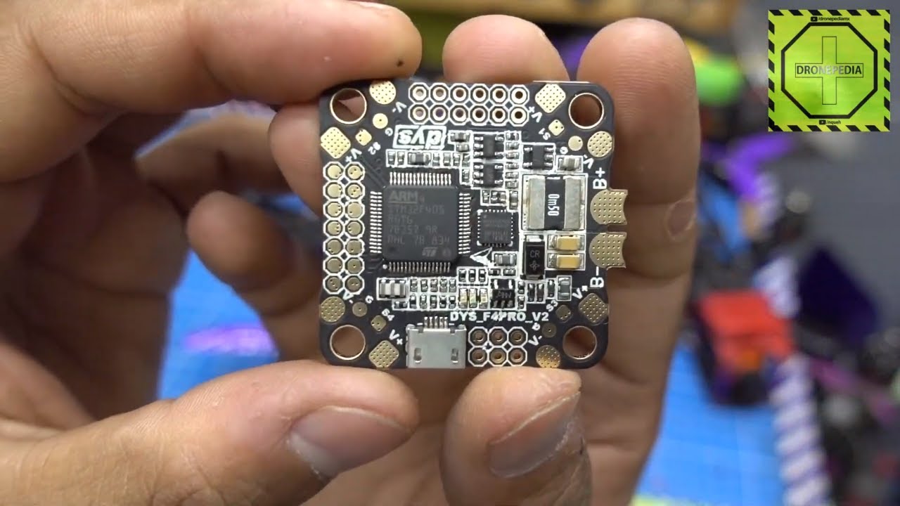 Actualización de controladora de vuelo a una FC DYS F4 PRO V2 AIO |DRONEPEDIA