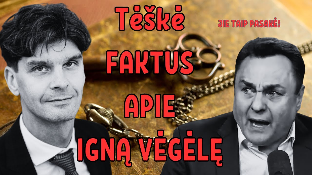 Jūs turite tai žinoti! Gražulis matė, ką veikė Vėgėlę tada!