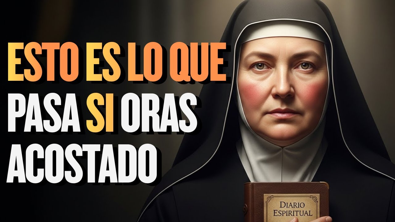 Santa Faustina Revela: Lo que VIO en el PURGATORIO Sobre Quienes Oran Acostados — Pocos Lo Saben