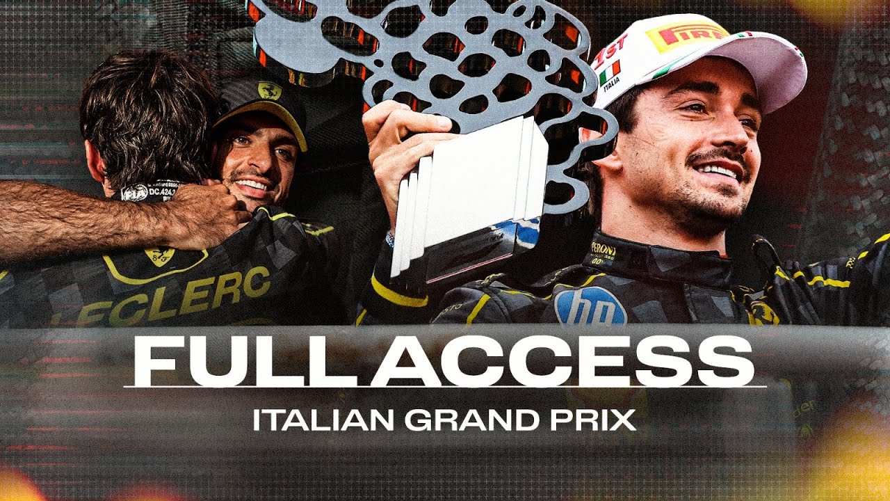 SF Full Access - 2024 Italian GP | ON THE TOP STEP IN MONZA 🏆