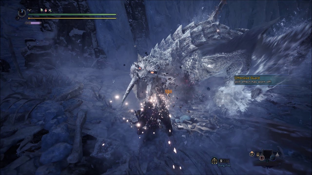 MHW: Iceborne - Tempered Frostfang Barioth (TA) / Lance - 4'35