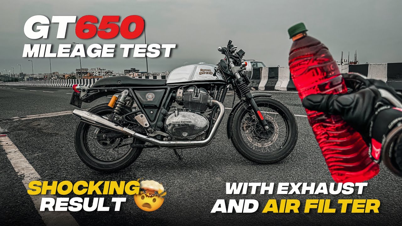  Continental GT650 High Speed Mileage Test 😱 |With Exhaust | Unexpected Result 🤯|