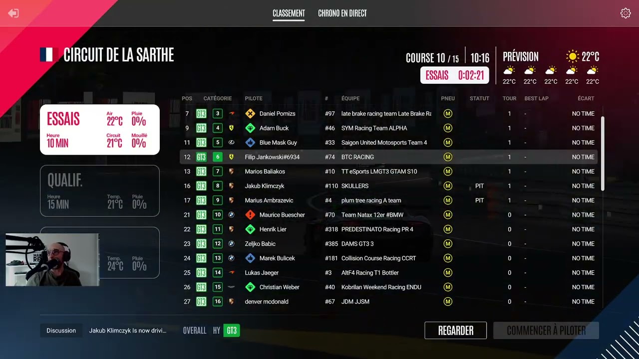 LMU 12H  Le Mans (Part 1/2)