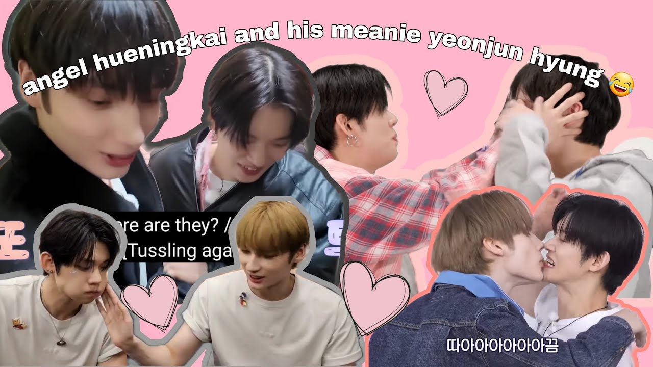 ✨️ angel hueningkai and his meanie yeonjun hyung ✨️