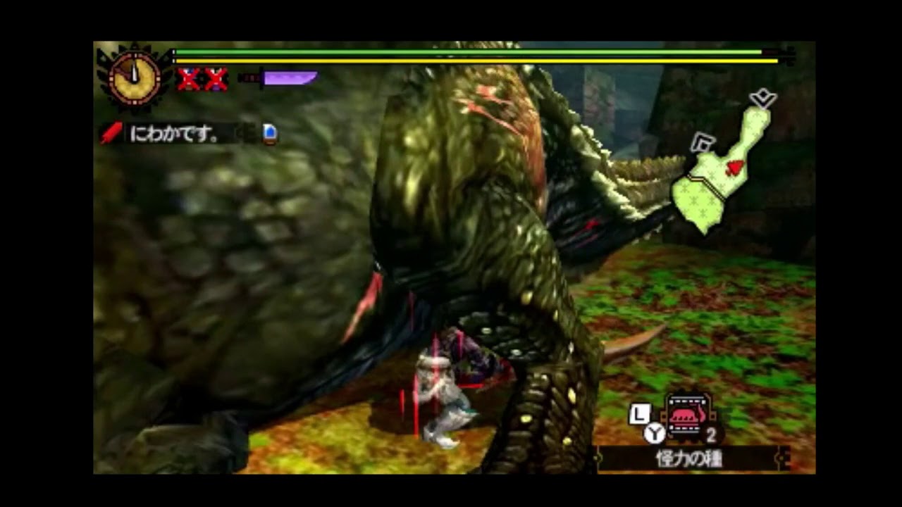 MH4G イビルジョーの狩猟Lv.140 大剣【7'51
