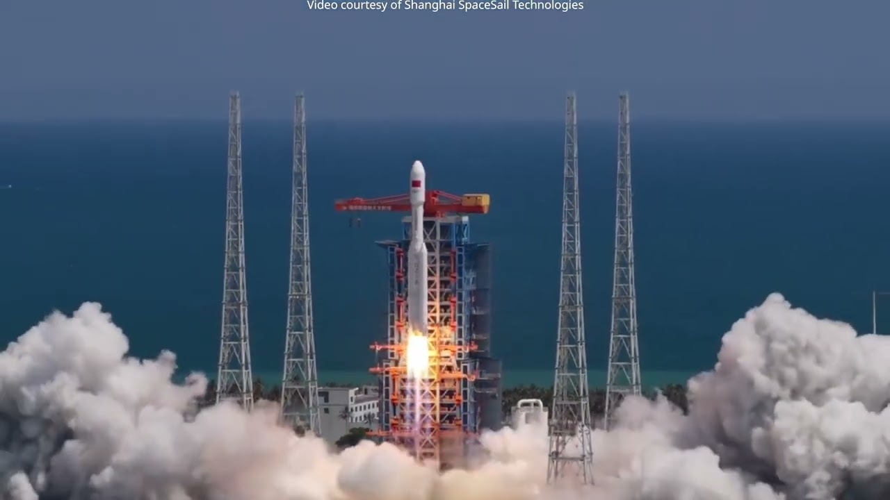 Long March-8 launches SpaceSail Polar Orbit 12