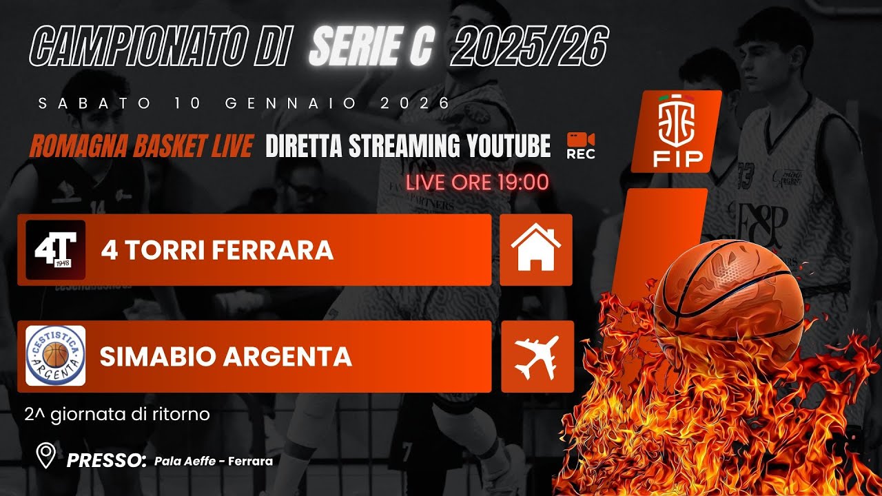 4 TORRI FERRARA VS SIMABIO ARGENTA - Serie C