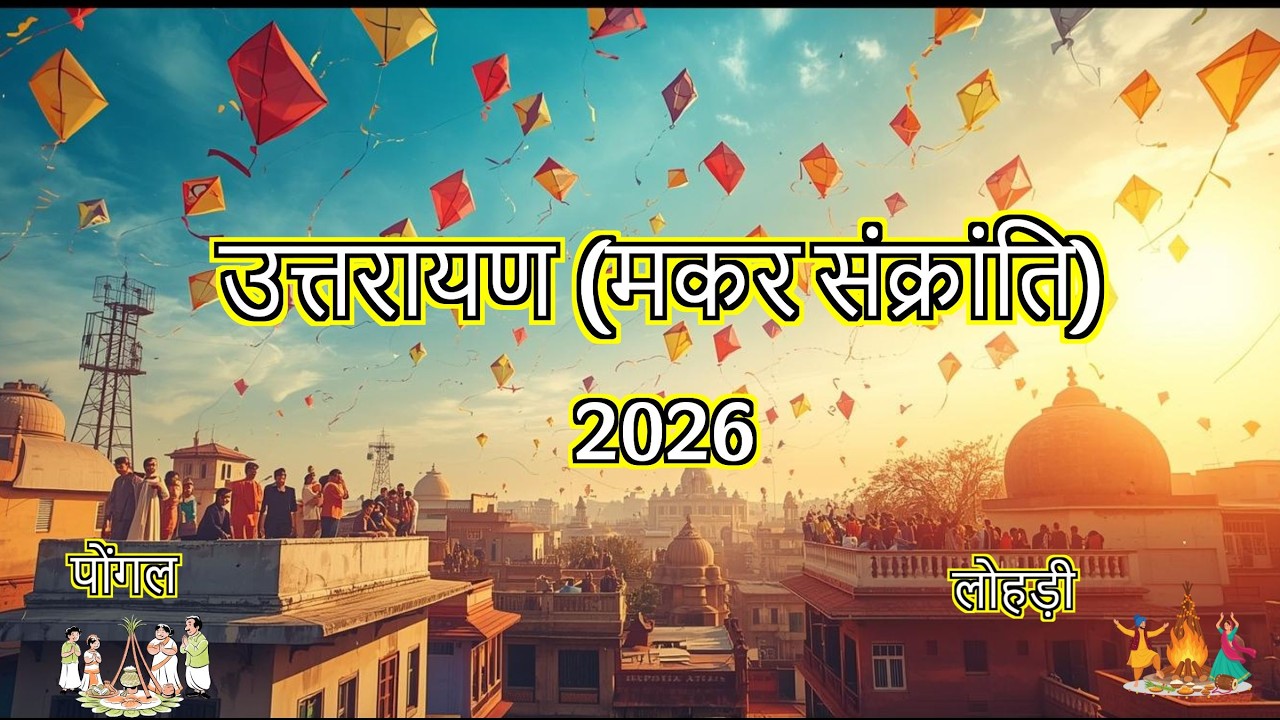 उत्तरायण , मकर संक्रांति, पोंगल, लोहड़ी और सूर्य का उत्तर दिशा की ओर गमन