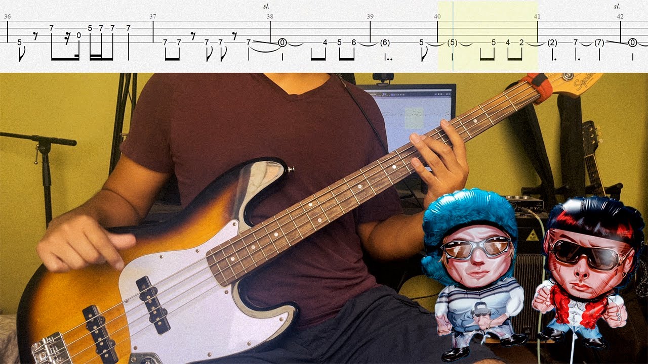 EL DÍA DEL AMIGO - CA7RIEL & Paco Amoroso Bass Tabs