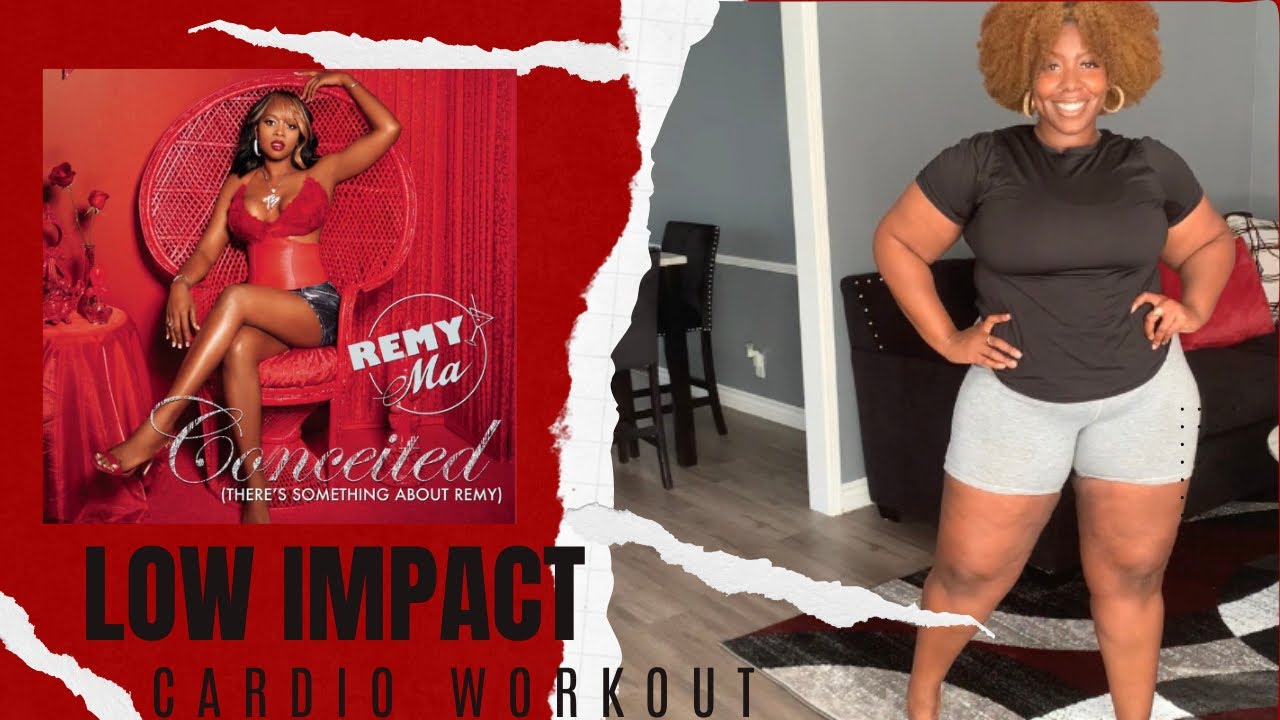 CONCEITED | REMY MA Low Impact Cardio Scuplt Workout