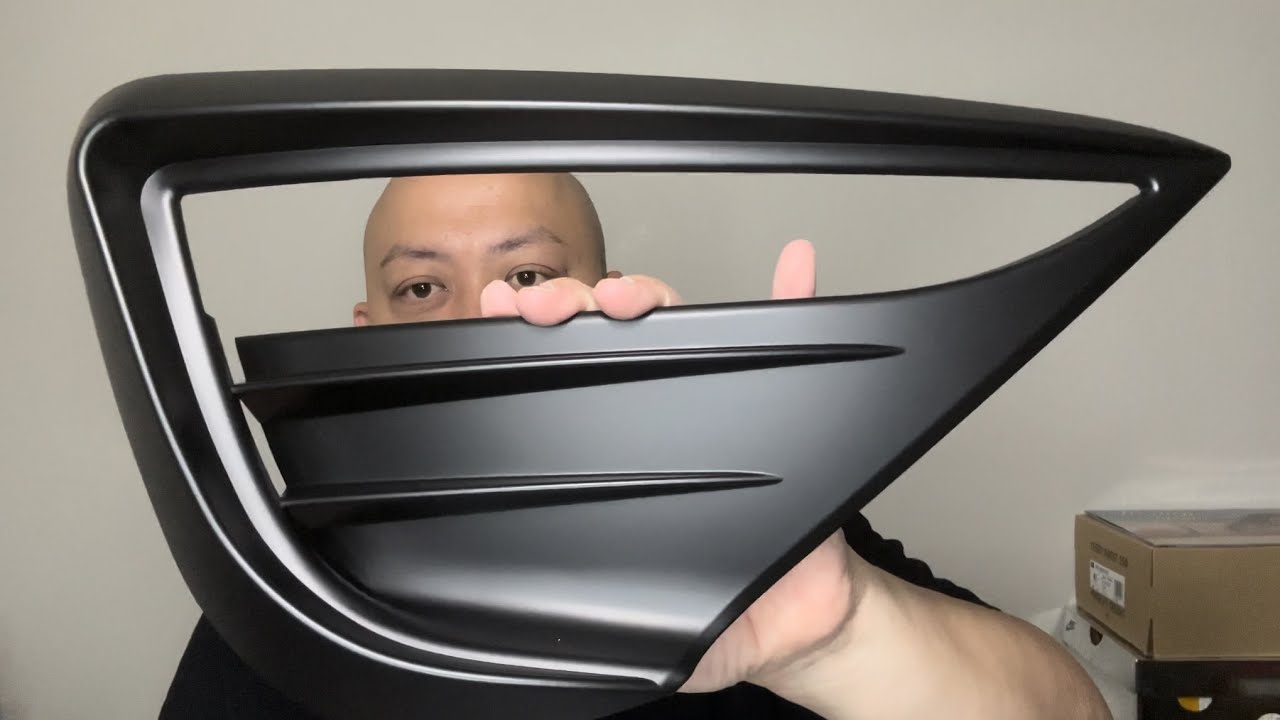 Unboxing YHCDSEA Flat Black Front Bumper Cover Mod #30 For My 2023 Tesla Model Y Aka Tastey