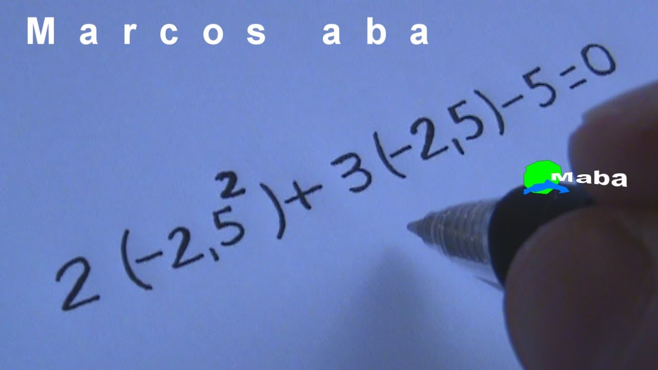 Equação do segundo grau - Tirando a prova