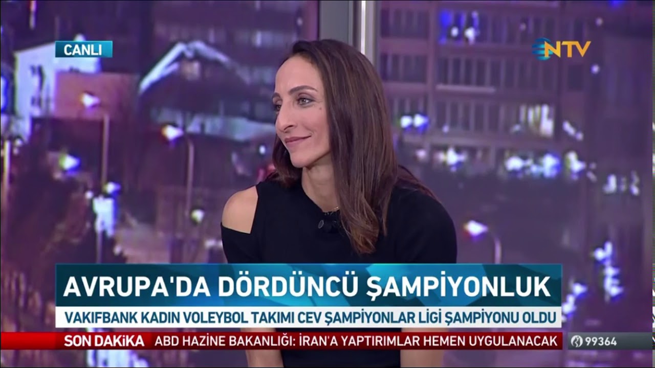 Gozde Kirdar Ntv Spor’a konuk oldu