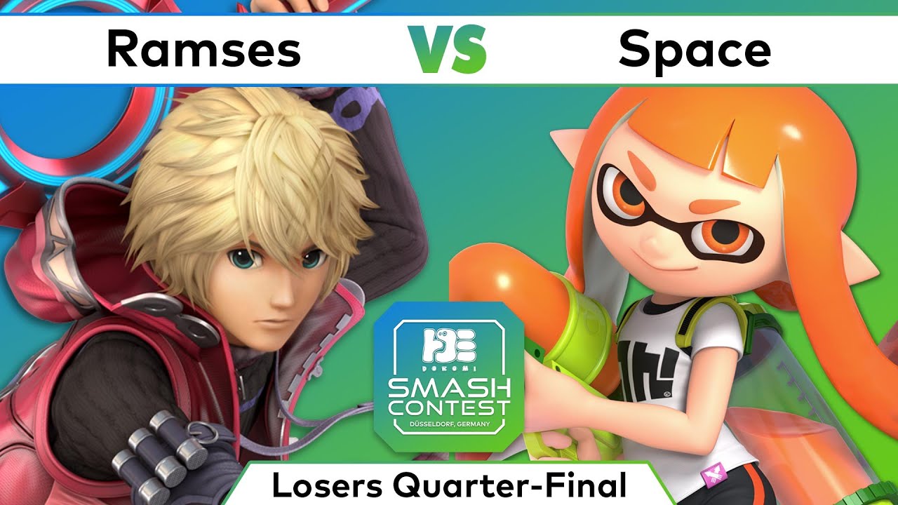 Smash Contest: DoKomi 2020 | mCon Ramses (Shulk) vs mCon Space (Inkling) | Losers Quarter-Final