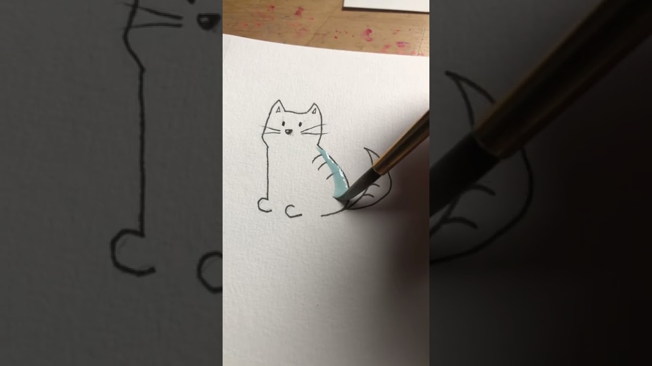 daily doodles | ghost cat suggested by Z_ZigZagCat | feel free to drop more suggestions I need lots