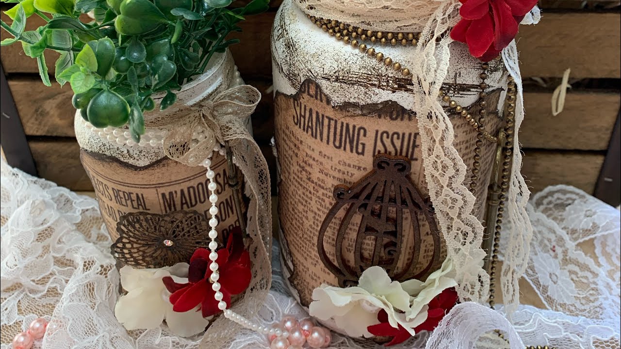 Vidro Shabby Chic