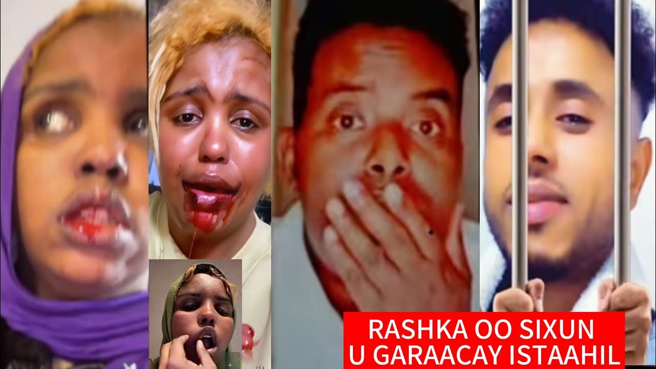 RASHKA OO SIXUN U GARAACAY ISTAAHIL DHIIG AYEY AFKA KA KEENTAY RASHKA OO XABSIGA LA DHIGAY