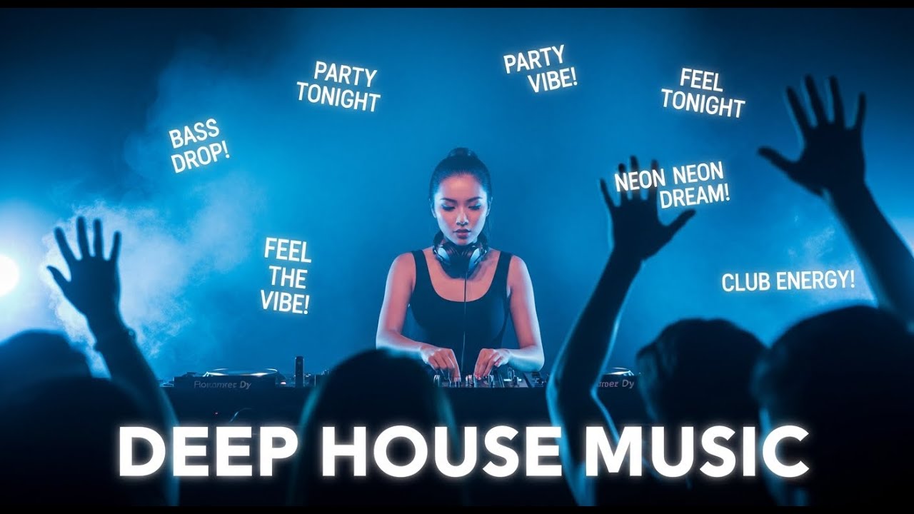 Deep House Music Late Night 🎧 Smooth Basslines and Driving Groove