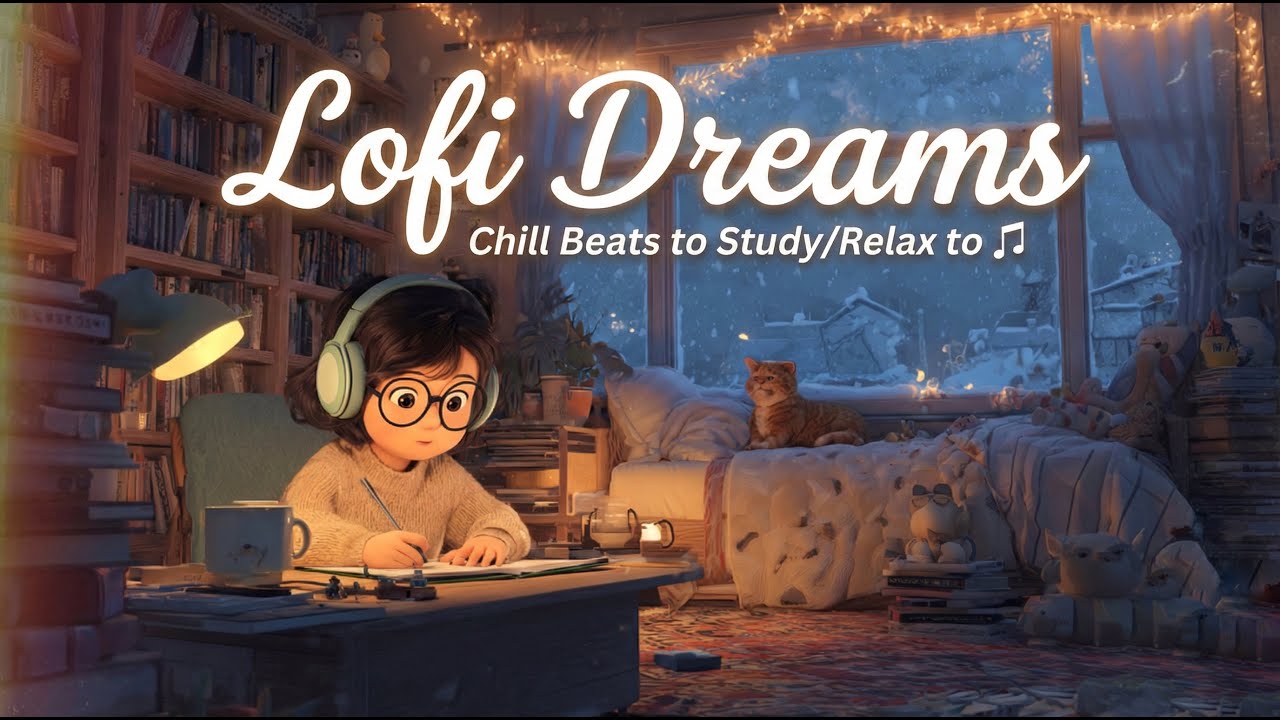 Lofi Dreams - Chill Beats to Study/Relax to 🌙 (Deep Focus)