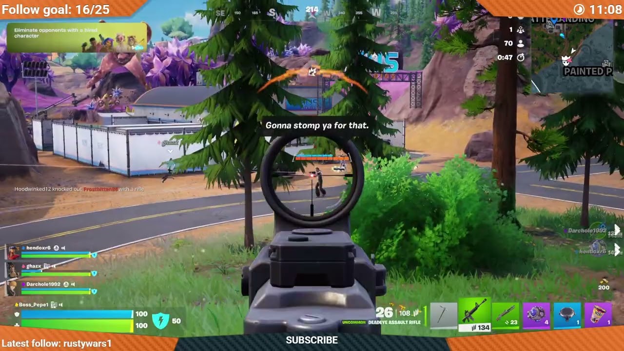 Playing Fortnite - Lets see if i can survive tonight