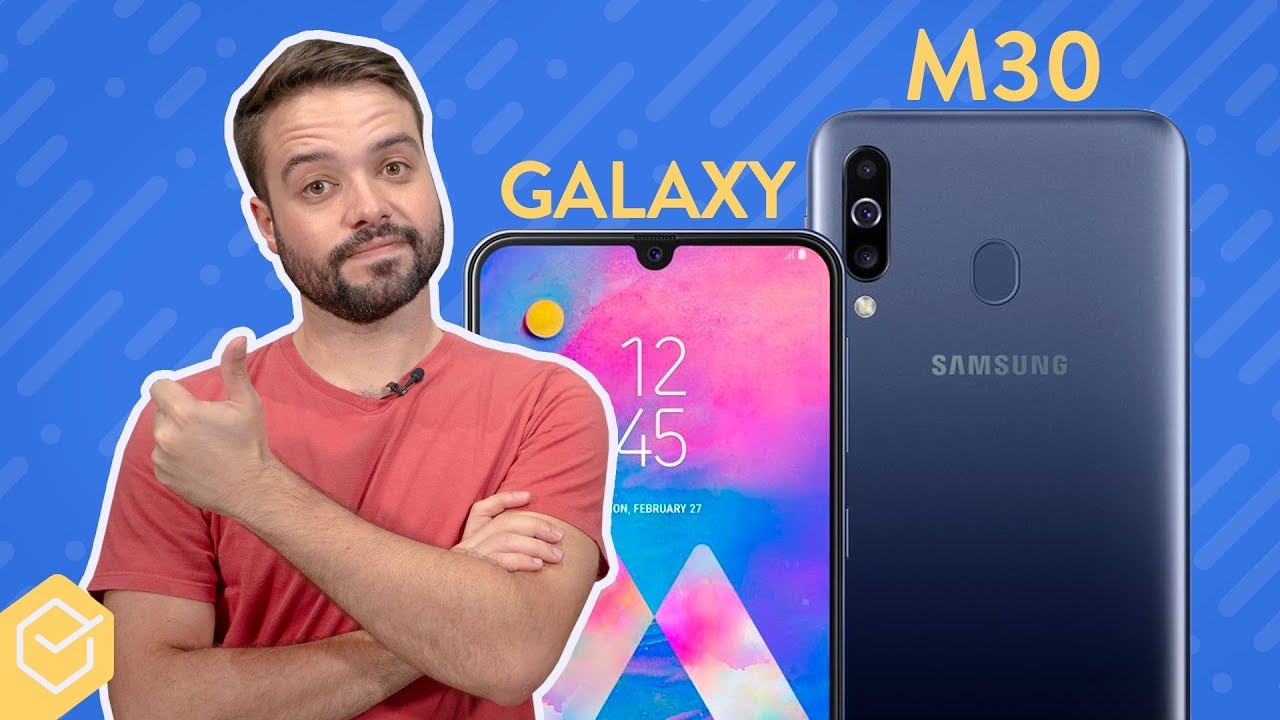 SAMSUNG GALAXY M30 entrega tudo o que precisa?! | Unboxing e Impressões!