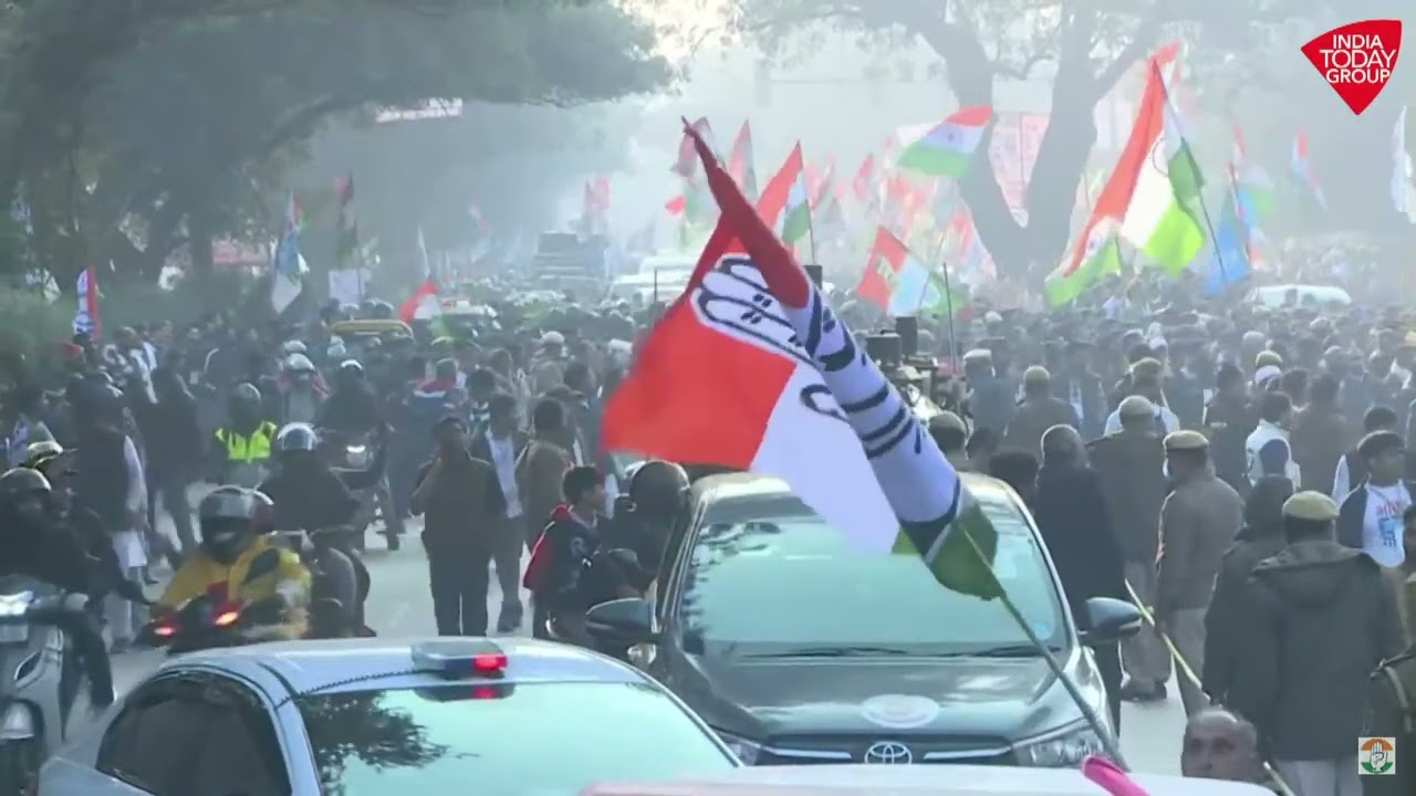 Bharat Jodo Yatra LIVE: Rahul Gandhi's Bharat Jodo Yatra In Delhi | Congress News | India Today Live