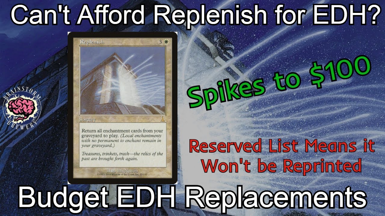 Sudden Substitution 411 | Replenish |  Brainstorm Brewery | Budget Replacements | MTG Finance