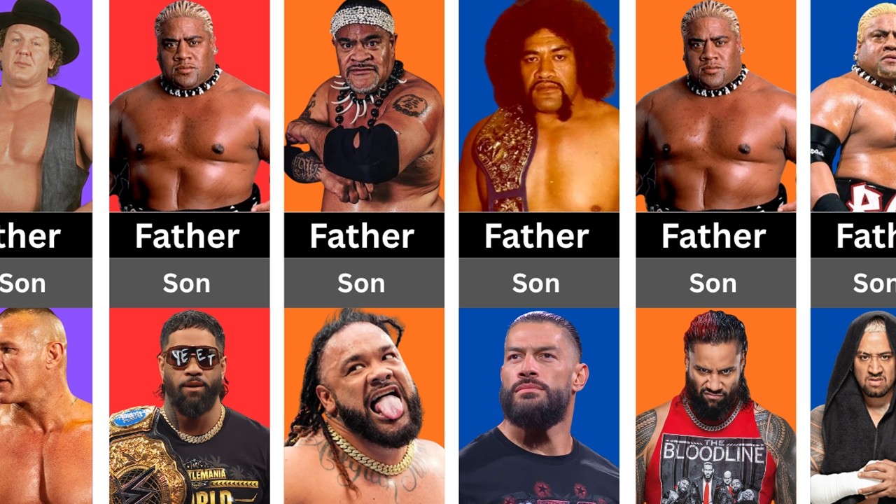 Father & Son WWE Superstars
