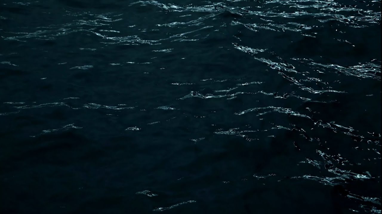 Ocean Waves at Night 🌊🌙 | Dark Sea Ambience for Sleep, Relaxation & Focus