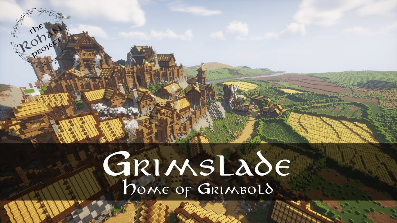 Grimslade, Home of Grimbold  | LOTR | Minecraft Cinematic