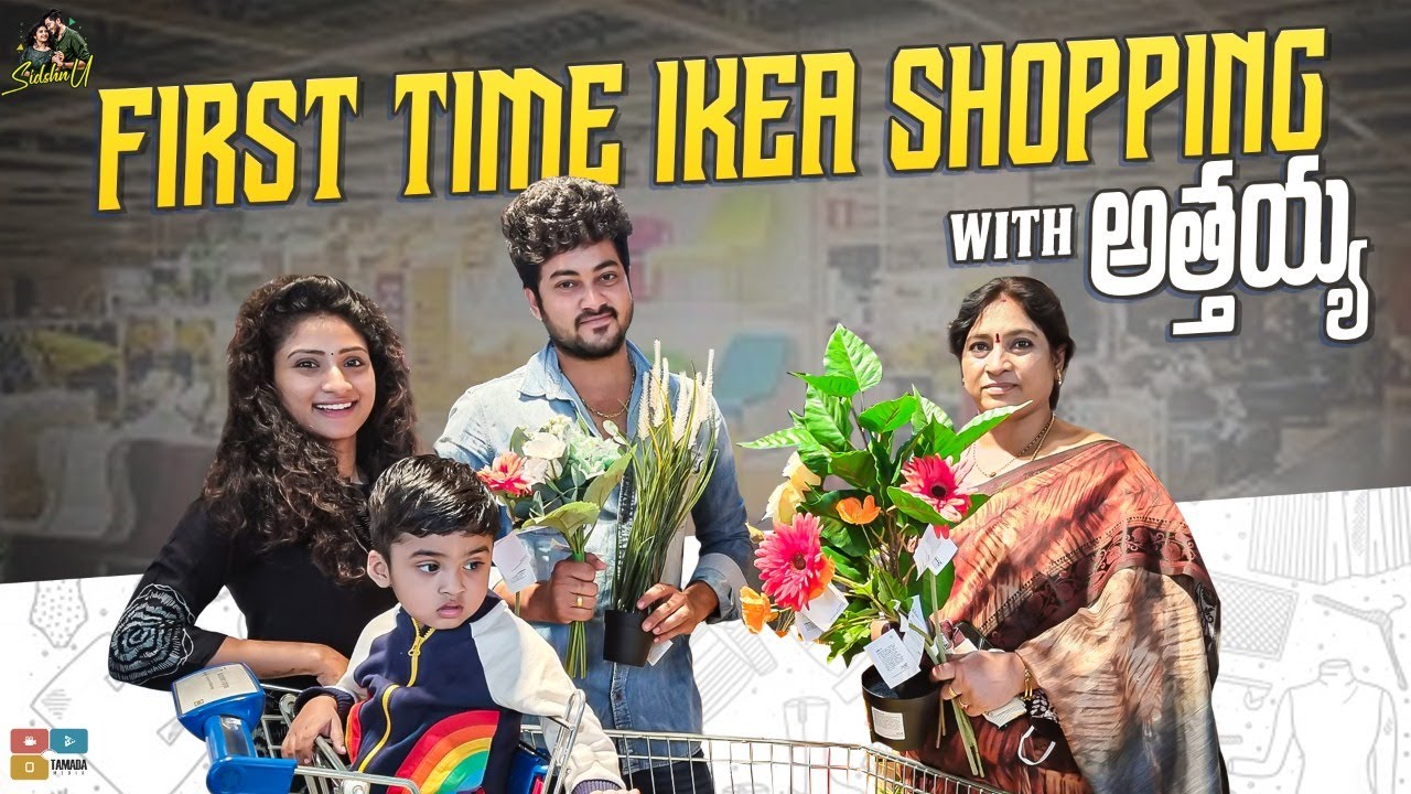 First Time Ikea Shopping With Athaya || Sidshnu || Tamada Media