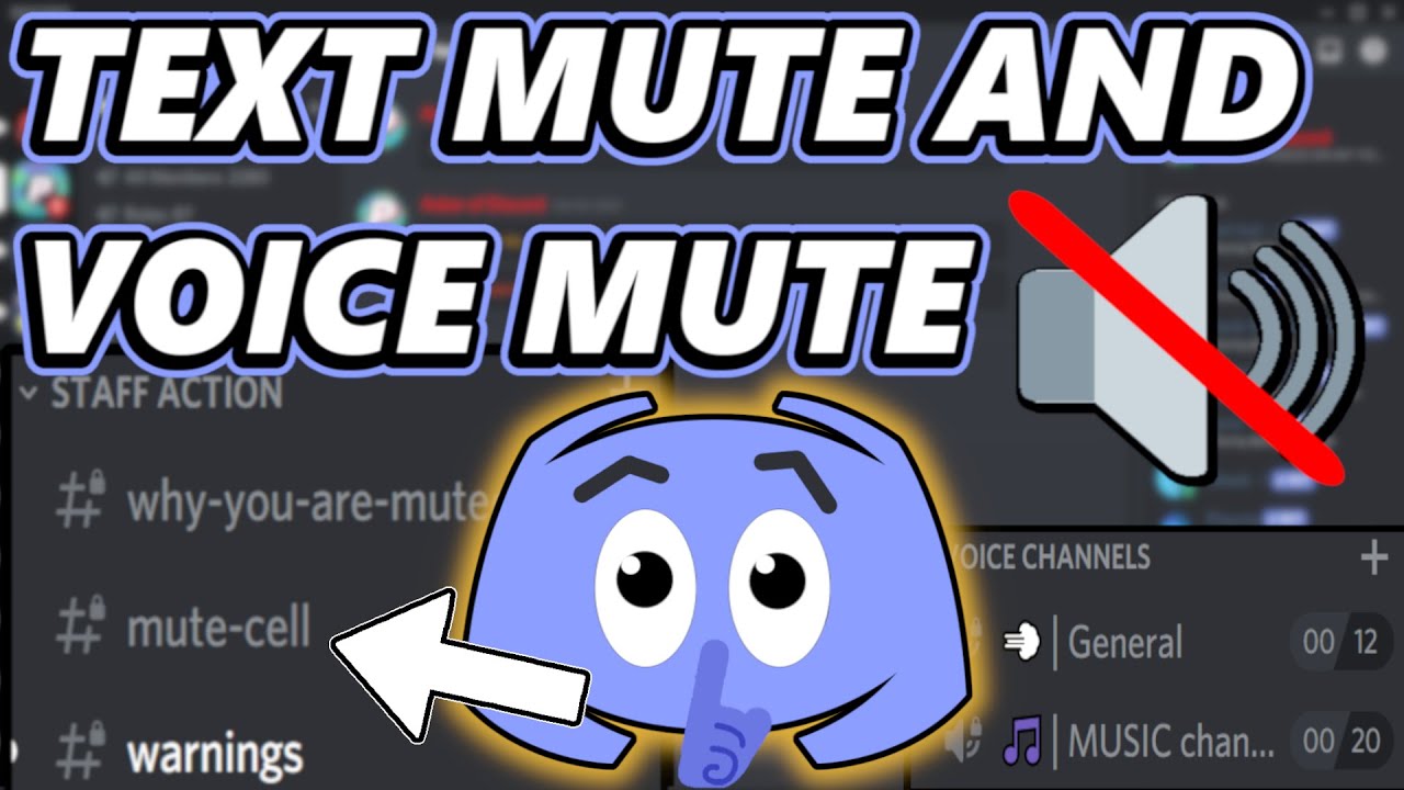 How to Mute Someone On Discord With Dyno bot and DISCORD TEXT MUTE