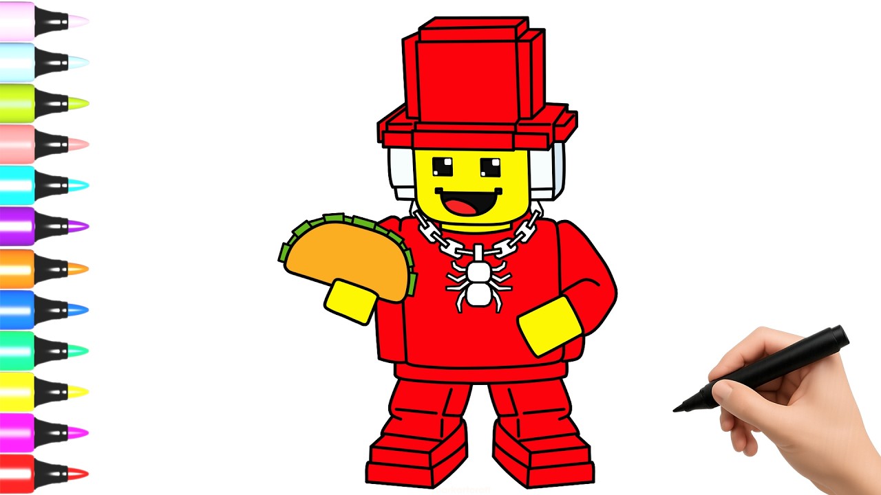 COMO DIBUJAR A SAMMYNI FATTINI  - Steal a Brainrot ROBLOX (Fat Sammy)