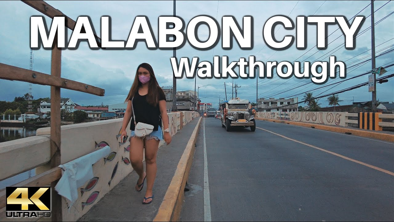 MALABON CITY Philippines Walkthrough [4K]