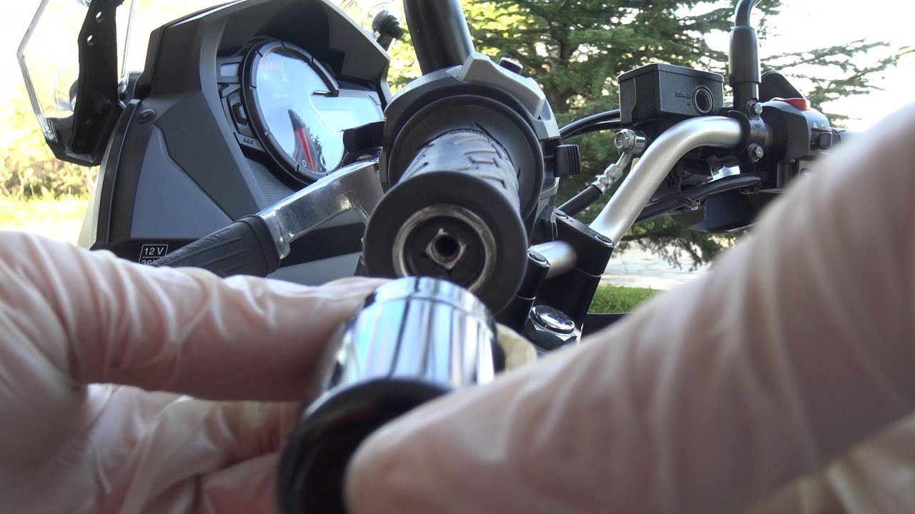 Hand guard bar end hack | How to 1 min Tip of The Day