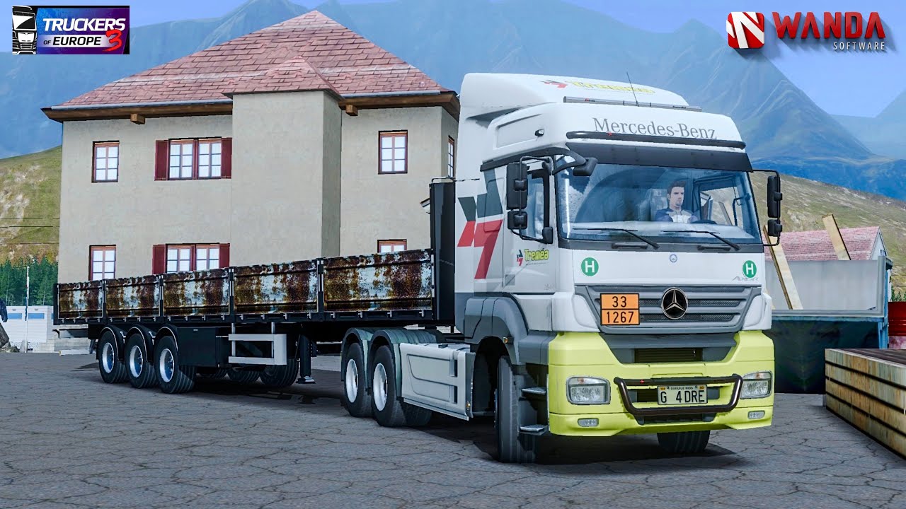 Truckers of Europe 3 | Going to airolo village | Realistic HD gameplay