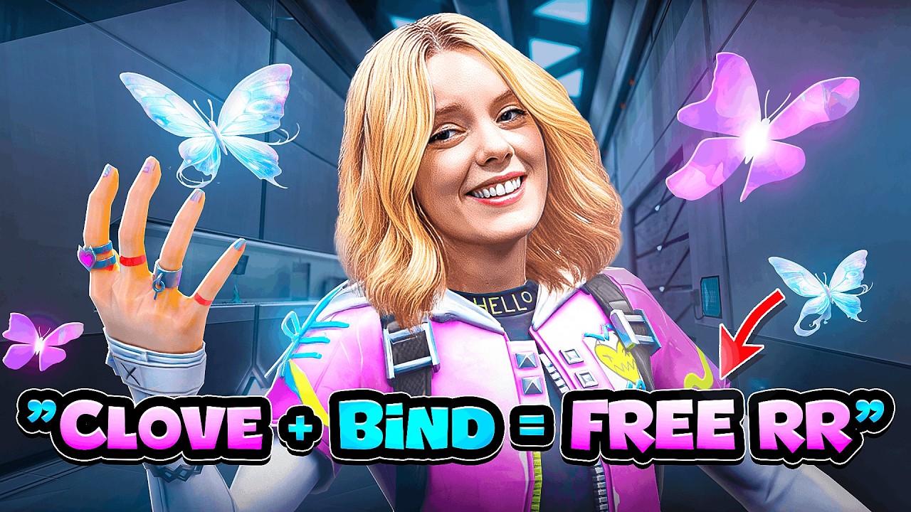 SR Noia Proves Why CLOVE on Bind is META | Valorant Radiant Ranked