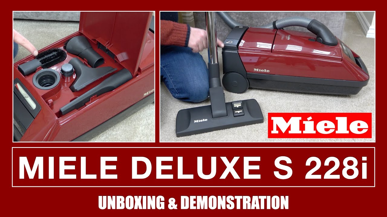 Miele De Luxe S228i Vacuum Cleaner Unboxing & First Look