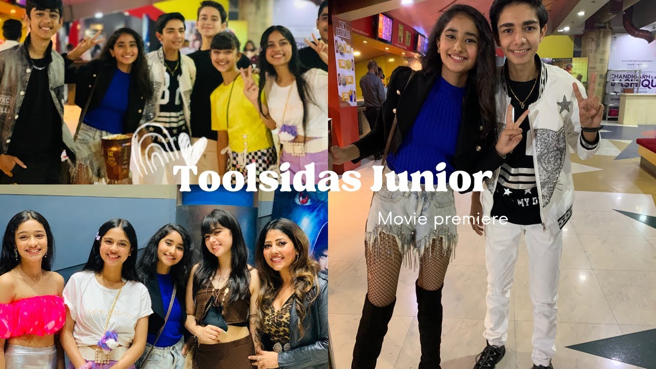 Toolsidas Junior Movie Premiere 🤩🤩 I Chahat Tewani I VLOG I
