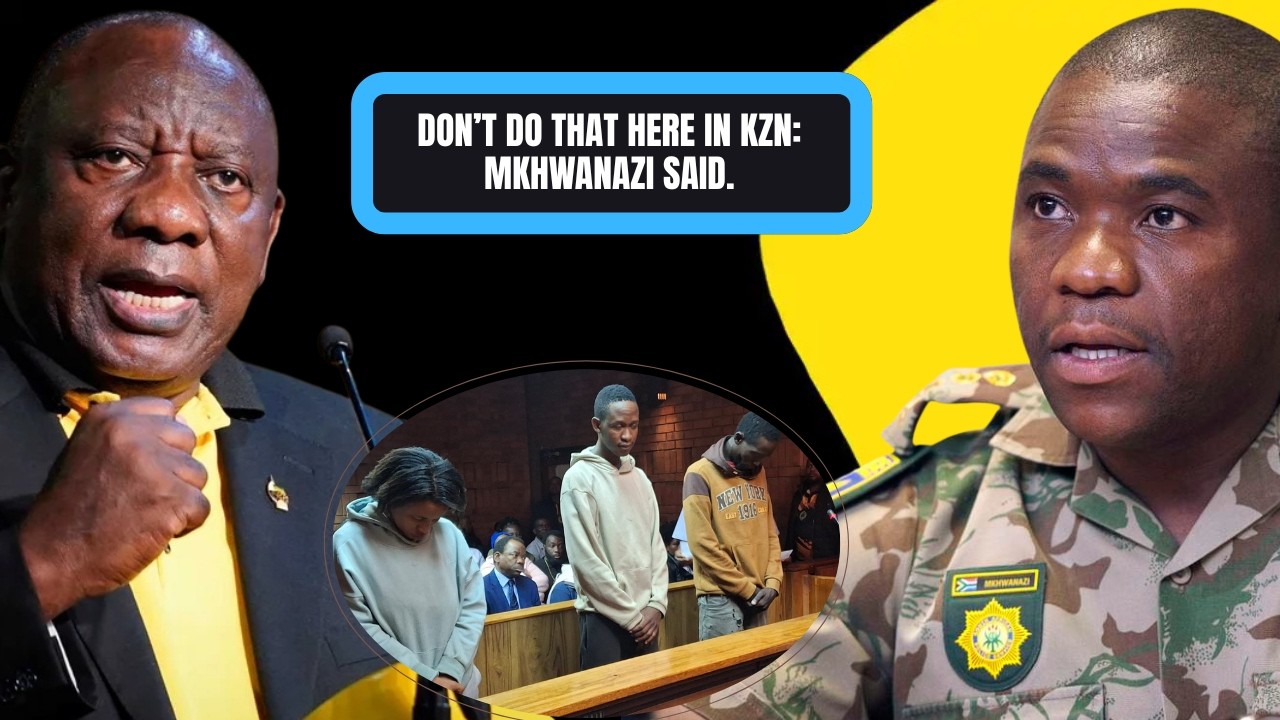 MKHWANAZI HAS DONE IT AGAIN SENT A STRONG WARNING | RAMAPHOSA BE CAREFUL!