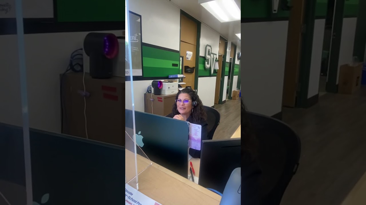 Ms Boone, our awesome attendance clerk!!!