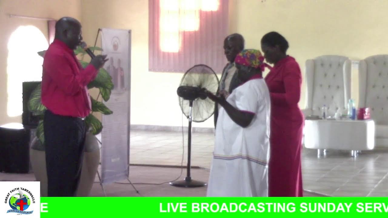 LIVE BROADCASTING SUNDAY SERVICE
