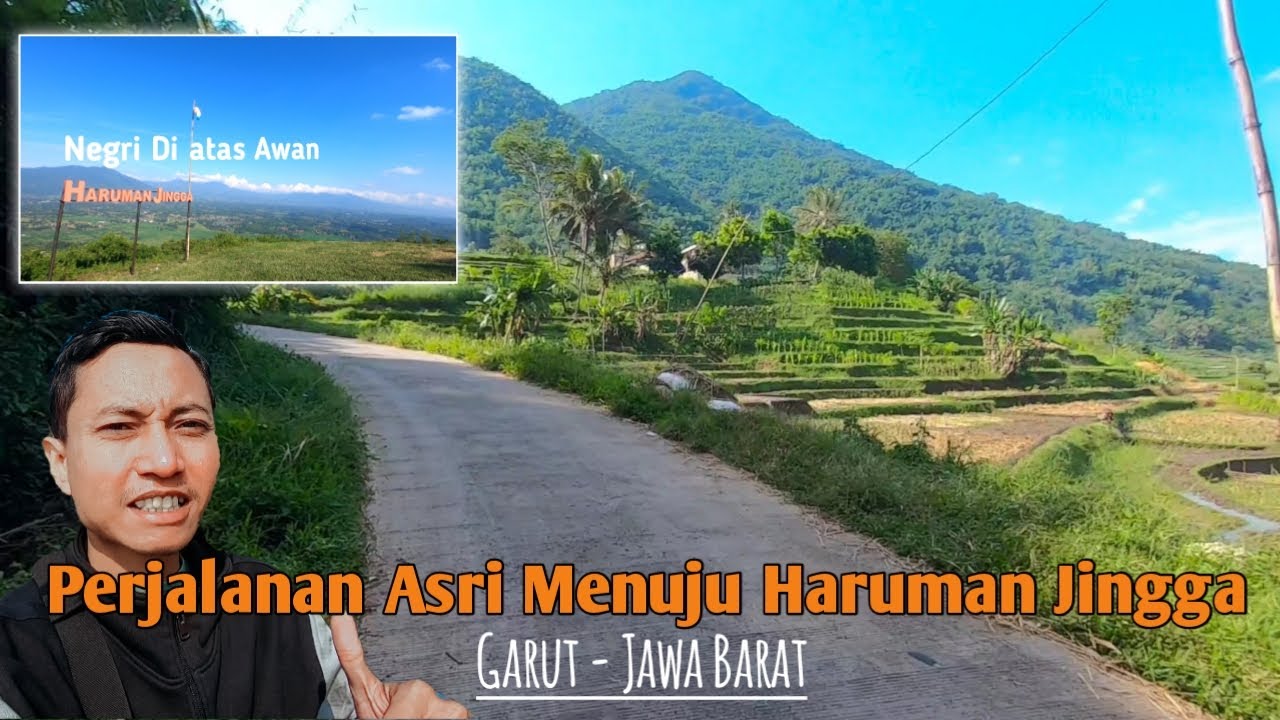 Jalan menuju Negri di Atas Awan Haruman Jingga Garut Jawa Barat