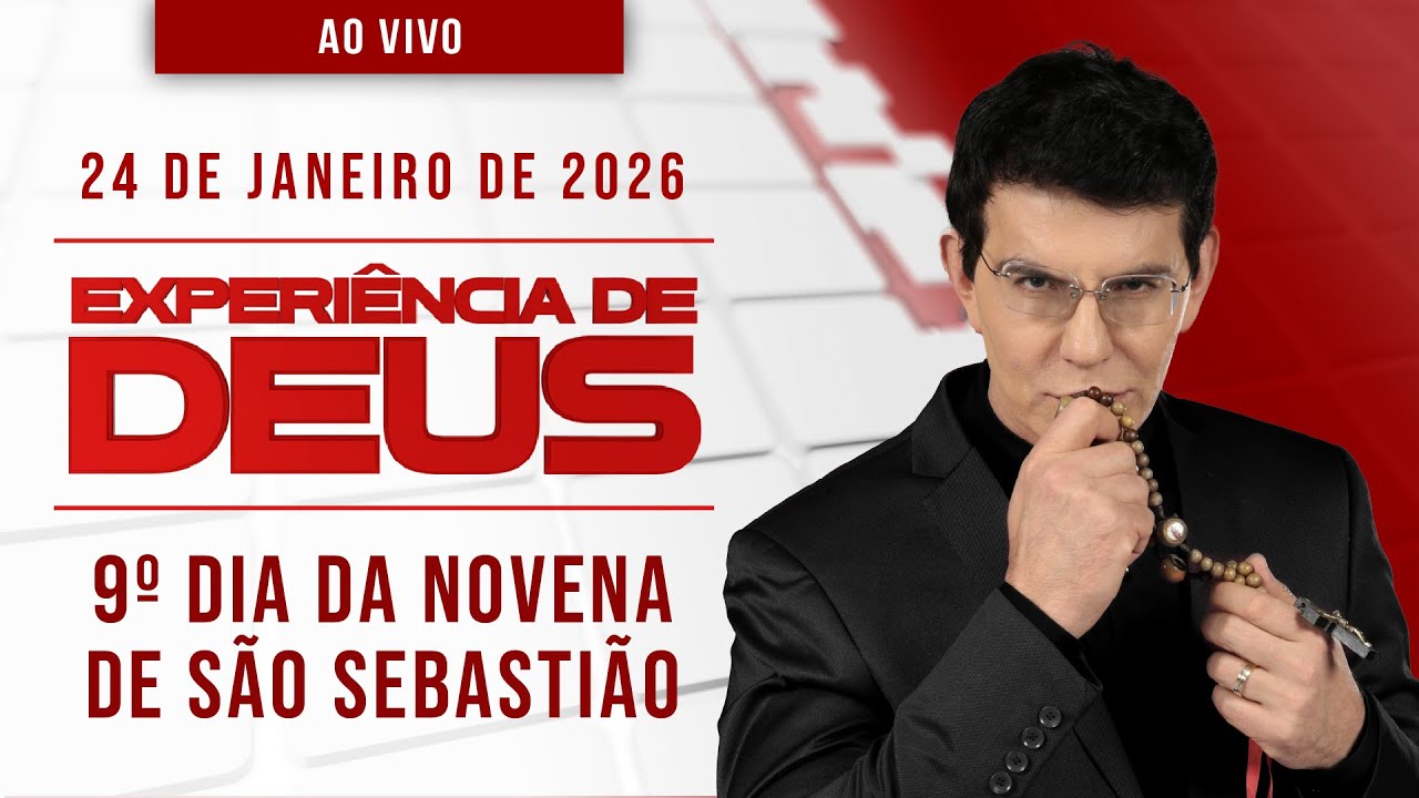 EXPERIÊNCIA DE DEUS | 24/01/26 | 9º DIA DA NOVENA DE SÃO SEBASTIÃO | @PadreManzottiOficial​