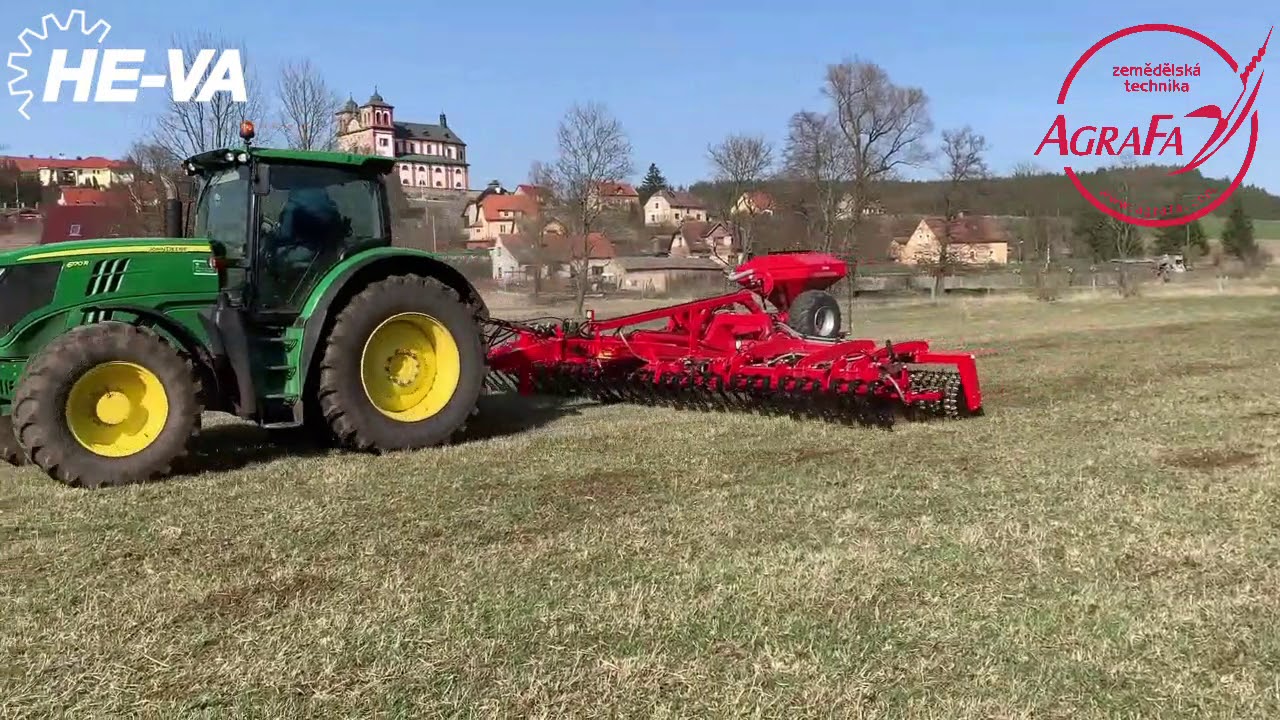 Luční válce He Va Grass Roller 8,2 m  jaro 2020(Agrafa s.r.o)