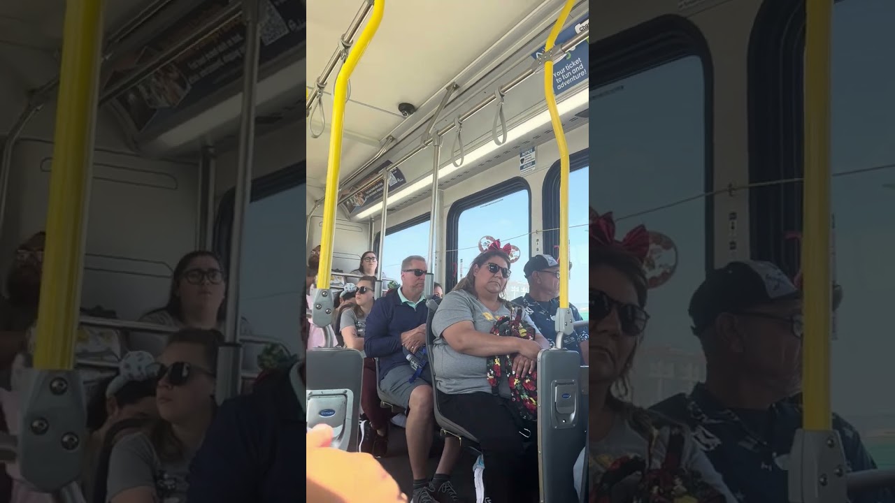 Art shuttle bus 6001 Disneyland